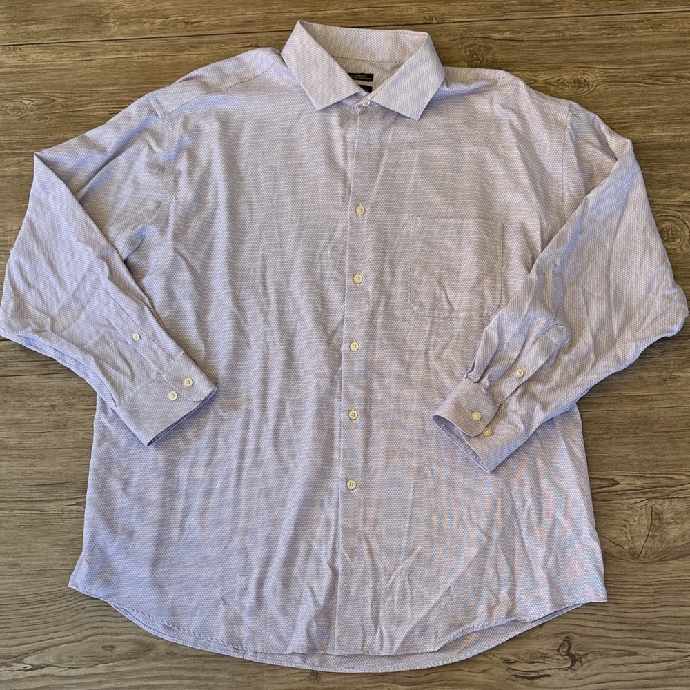 Alfred Angelo Light Purple Dress Shirt